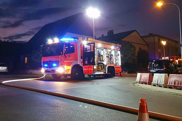 HLF20 Übung (Freiwillige Feuerwehr Dietzenbach)